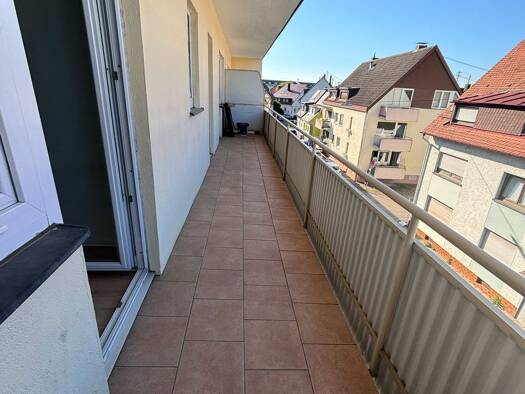 Terrassenwohnung zur Miete 650 € 1 Zimmer 25 m² Geschoss 2/4 frei ab sofort Hagsfeld Karlsruhe 76139