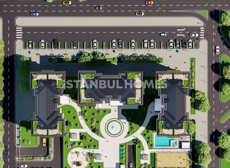 Studio zum Kauf 345.000 € 3 Zimmer 106 m² EG Istanbul 34065
