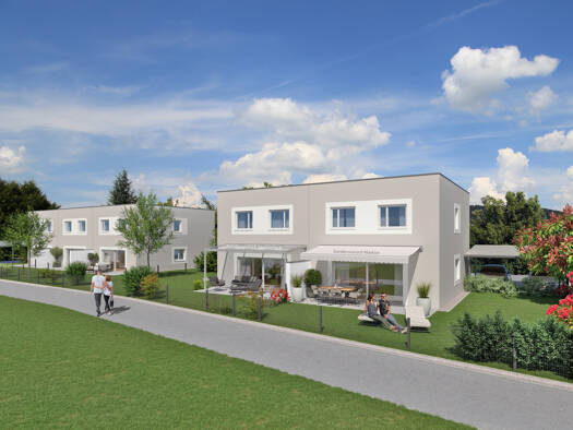 Reihenmittelhaus zur Miete - Erstbezug 1.342 € 4 Zimmer 100,5 m² Ansfelden, Widistraße Ansfelden 4052