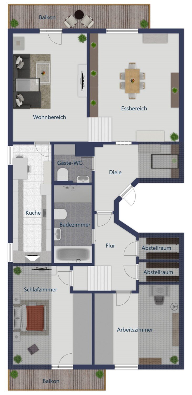 Wohnung zum Kauf 269.000 € 3,5 Zimmer 89 m²<br/>Wohnfläche 2.<br/>Geschoss St. Tönis Tönisvorst / Sankt Tönis 47918