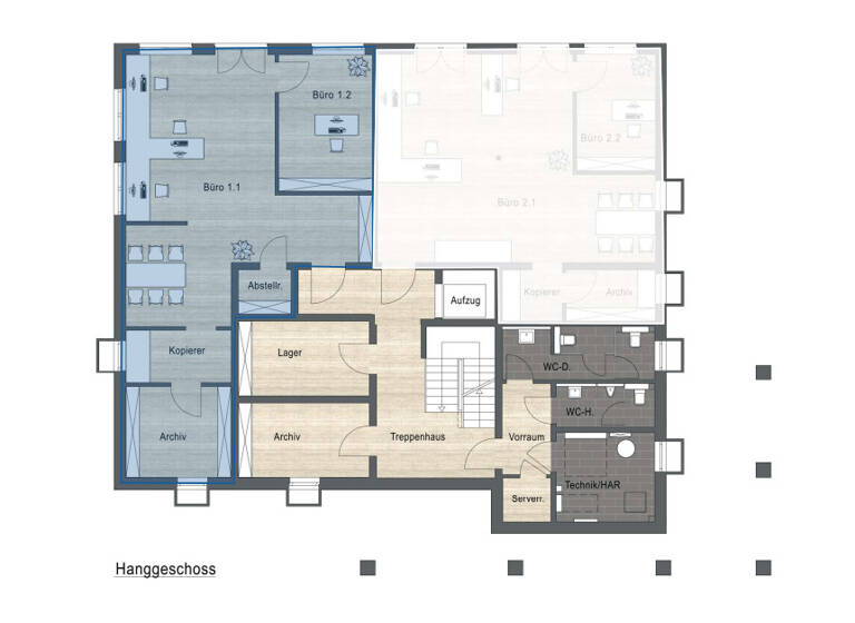 Bürogebäude zur Miete - Erstbezug 10 € 334 m² Bürofläche teilbar ab 65 m² Eisenharz Argenbühl 88260