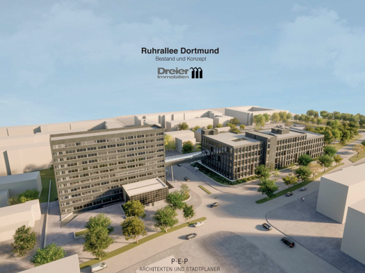 Bürogebäude zur Miete provisionsfrei 39.000 m² Bürofläche teilbar ab 500 m² Mitte Dortmund 44139