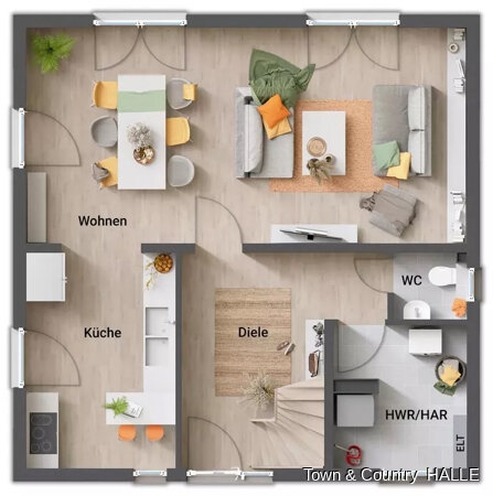 Einfamilienhaus zum Kauf 393.000 € 4 Zimmer 124 m²<br/>Wohnfläche 540 m²<br/>Grundstück Ammendorf-Beesen Halle 06132