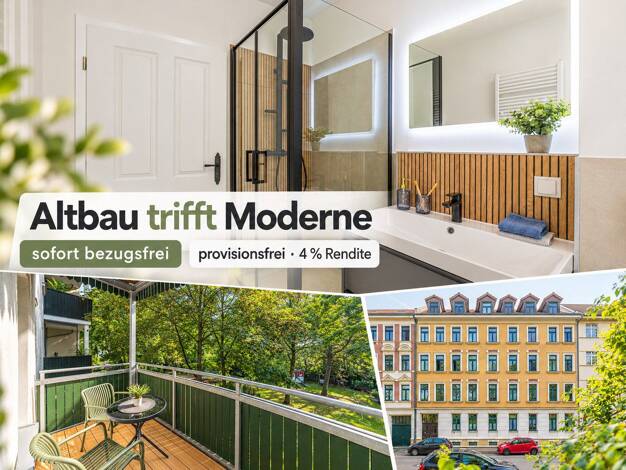 Wohnung zum Kauf provisionsfrei 219.000 € 2 Zimmer 56,4 m² 1. Geschoss Zentrum-Südost Leipzig 04103
