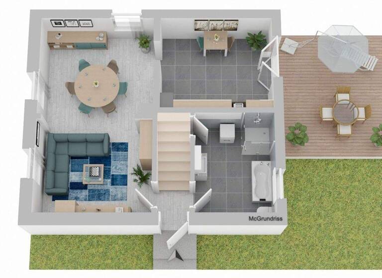 Einfamilienhaus zum Kauf 239.000 € 3 Zimmer 93,8 m² 6.111 m² Grundstück Stubbendorf Dargun / Klein Methling 17159