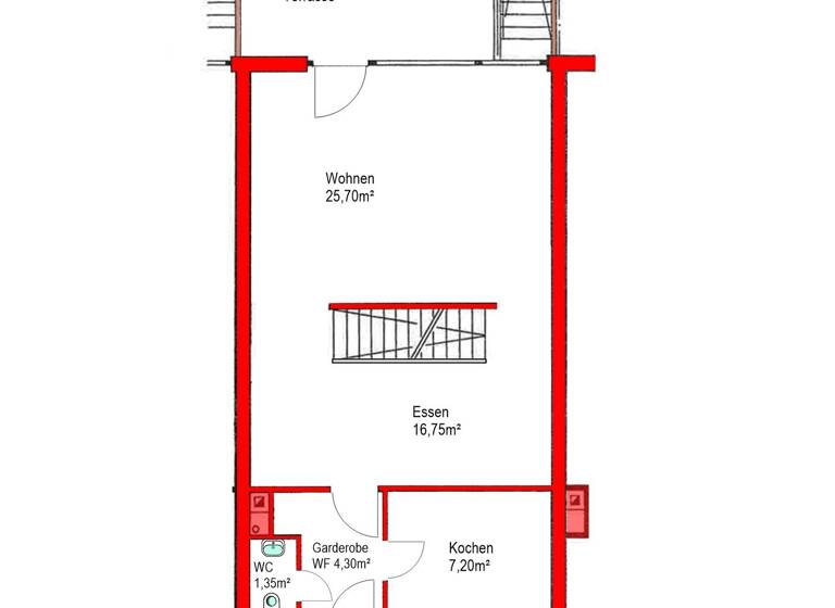 Reihenmittelhaus zum Kauf 559.000 € 6 Zimmer 142 m² 182 m² Grundstück frei ab sofort Laufamholz Nürnberg 90482