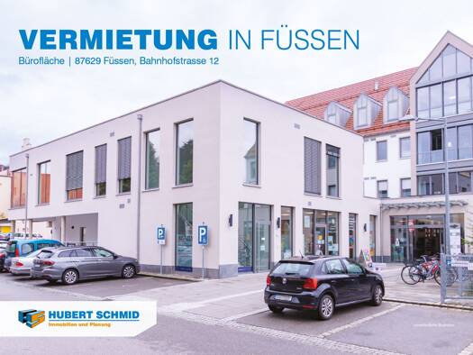 Bürofläche zur Miete provisionsfrei 142,3 m² Bürofläche Bahnhofstraße 12 Füssen Füssen 87629