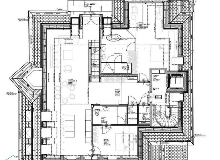 Wohnung zur Miete - Erstbezug 4.393 € 4 Zimmer 230 m² 2. Geschoss frei ab sofort Wien 1180