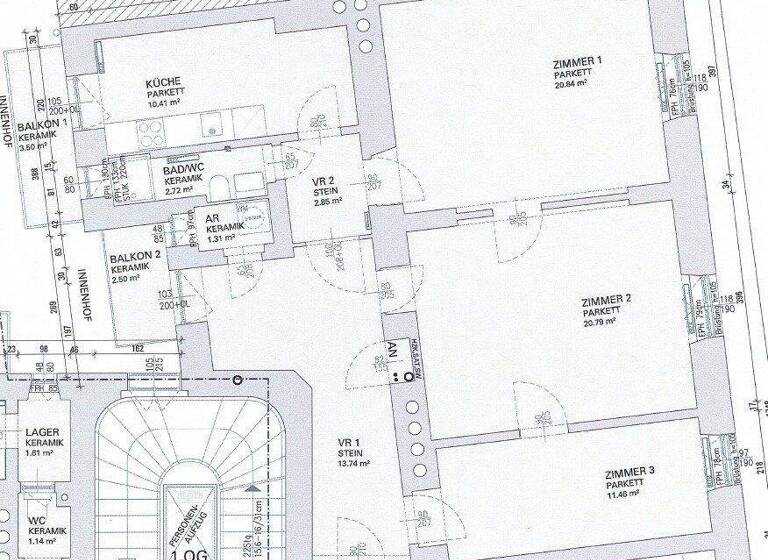 Wohnung zum Kauf 349.000 € 3,5 Zimmer 84,1 m² Grüne Gasse Lend Graz 8020
