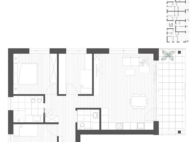 Wohnung zum Kauf 766.000 € 4 Zimmer 79,1 m² 2. Geschoss Dantestraße Brixen 39042