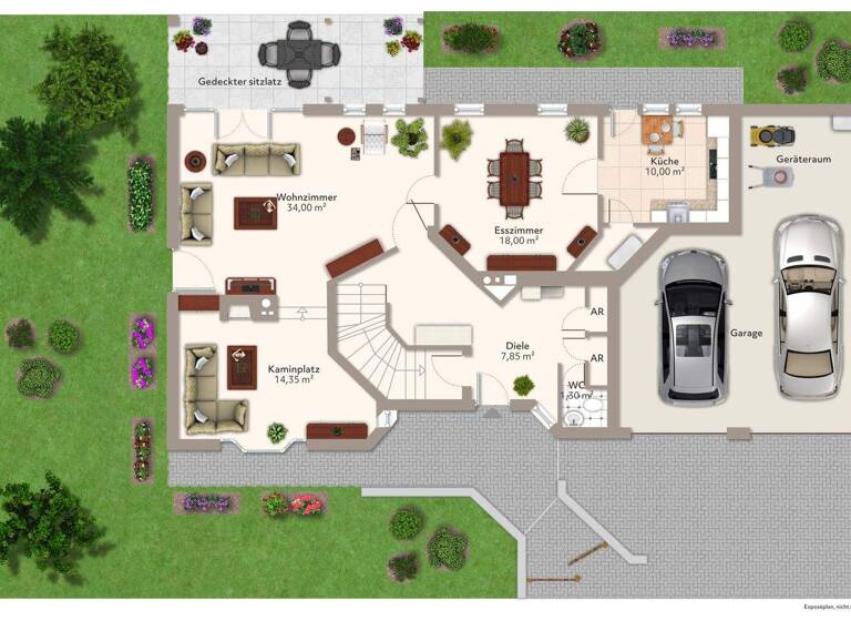 Einfamilienhaus zum Kauf provisionsfrei 1.490.000 € 8 Zimmer 234 m² 791 m² Grundstück Grossgmain 5084