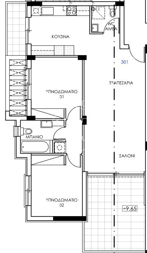 Wohnung zum Kauf 340.000 € 5 Zimmer 131 m²<br/>Wohnfläche Kato Polemidia