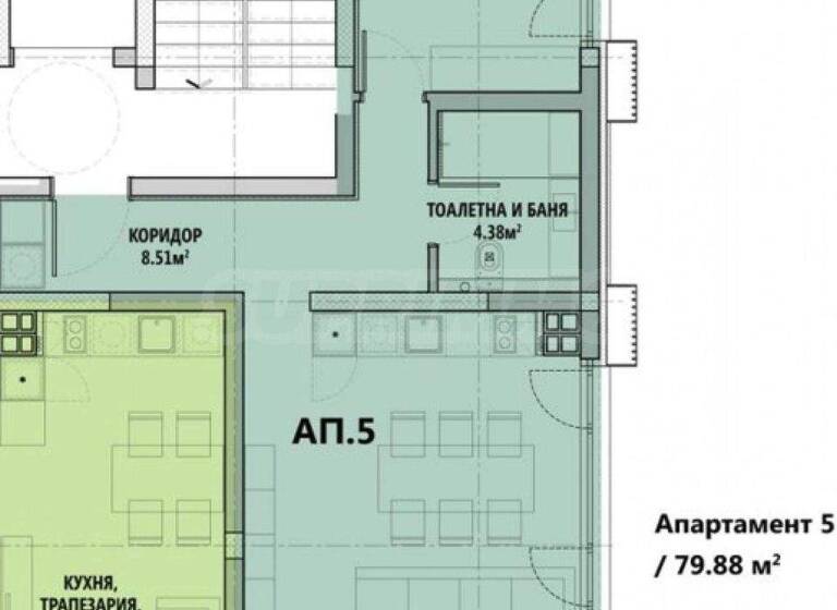 Studio zum Kauf 249.218 € 2 Zimmer 93,9 m² Sofia