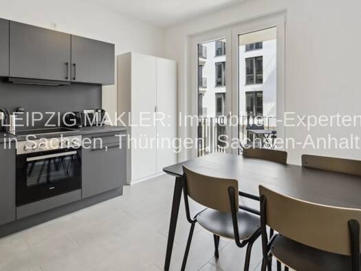 Studio zur Miete 550 € 1 Zimmer 11 m² frei ab sofort Zentrum-Nord Leipzig / Leipzig Zentrum-Nord 04105