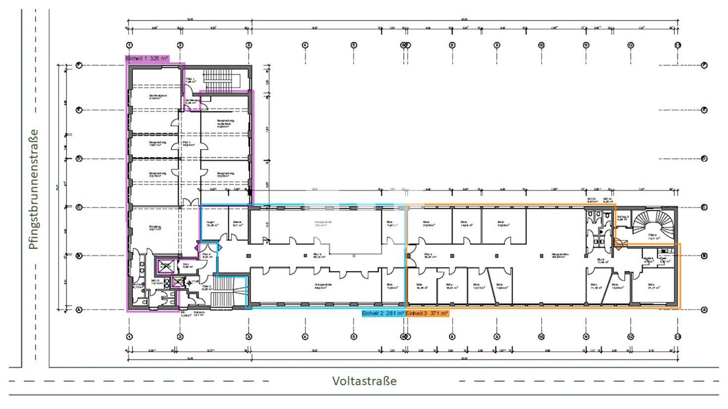 Bürofläche zur Miete provisionsfrei 16,90 € 3.082 m²<br/>Bürofläche ab 330 m²<br/>Teilbarkeit Bockenheim Frankfurt am Main 60486