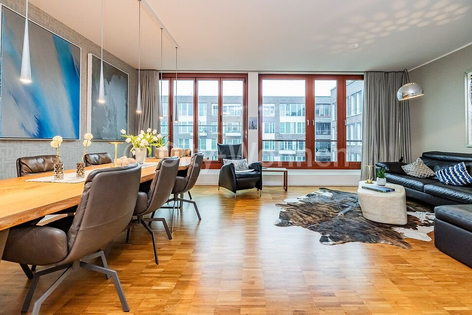 Wohnung zur Miete Wohnen auf Zeit 2.700 € 3 Zimmer 98 m²<br/>Wohnfläche 23.02.2025<br/>Verfügbarkeit Am Kaiserkai HafenCity Hamburg 20457