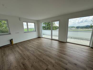 Penthouse zur Miete 1.200 € 3 Zimmer 105,7 m² 2. Geschoss frei ab sofort Asbach-Bäumenheim Asbach-Bäumenheim 86663