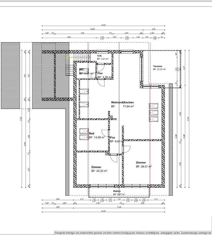 Wohnung zur Miete 2.400 € 3 Zimmer 190 m²<br/>Wohnfläche 1.<br/>Geschoss Murnau Murnau 82418