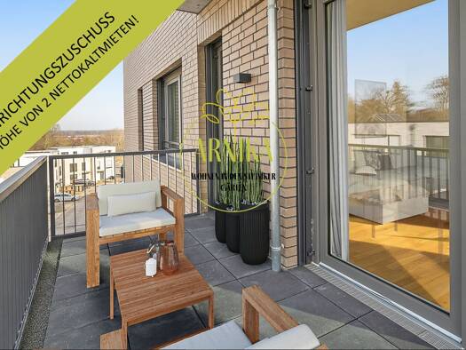 Wohnung zur Miete 1.040 € 3 Zimmer 95,8 m² 3. Geschoss Arnikaweg 8 Steimker Berg Wolfsburg 38446