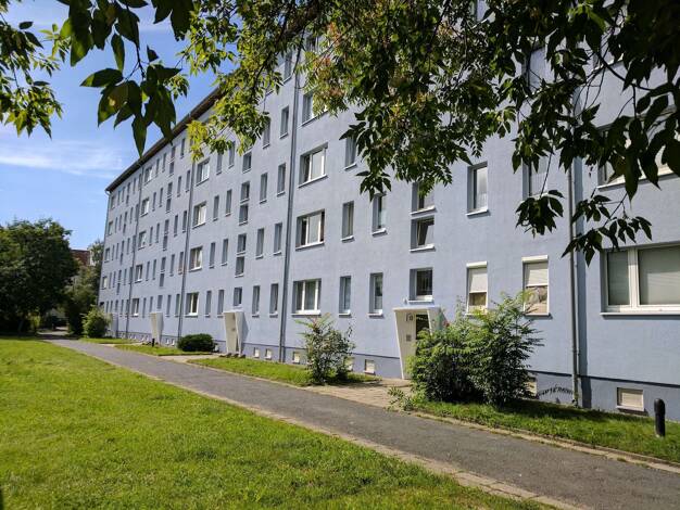 Wohnung zur Miete 500 € 3 Zimmer 58,2 m² 1. Geschoss Karl-Heft-Straße 27 Großzschocher Südwest 04249