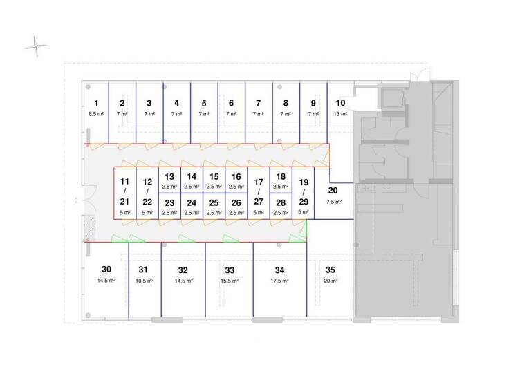 Lagerhalle zur Miete 66 € 2,5 m² Lagerfläche Lustenauer Straße 56 Dornbirn 6850