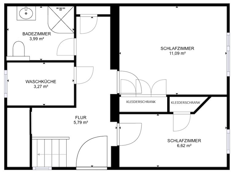 Doppelhaushälfte zum Kauf 109.000 € 4 Zimmer 85 m² 222 m² Grundstück Neroth 54570