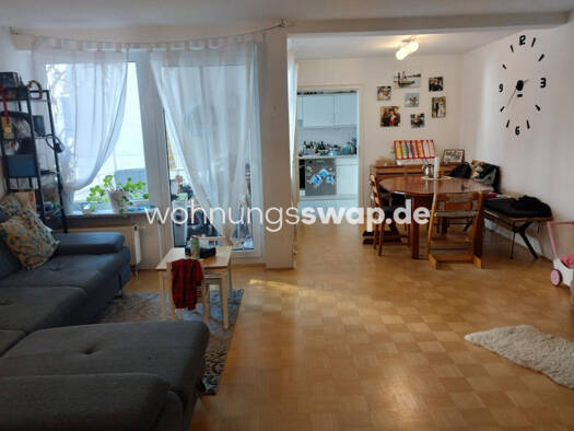 Studio zur Miete Tauschwohnung 1.200 € 3 Zimmer 90 m² 3. Geschoss Ludwigsvorstadt-Isarvorstadt München 80469