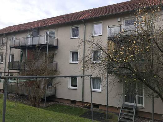 Wohnung zur Miete nur mit Wohnberechtigungsschein 288 € 2 Zimmer 44 m² 2. Geschoss Unter der Stiegel 26 Bad Hersfeld 36251