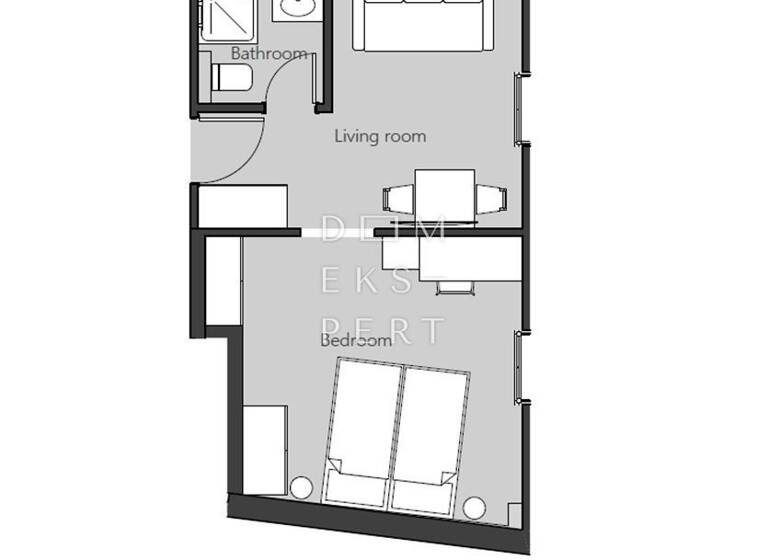 Wohnung zum Kauf 182.976 € 2 Zimmer 28 m² 2. Geschoss Crikvenica 51260