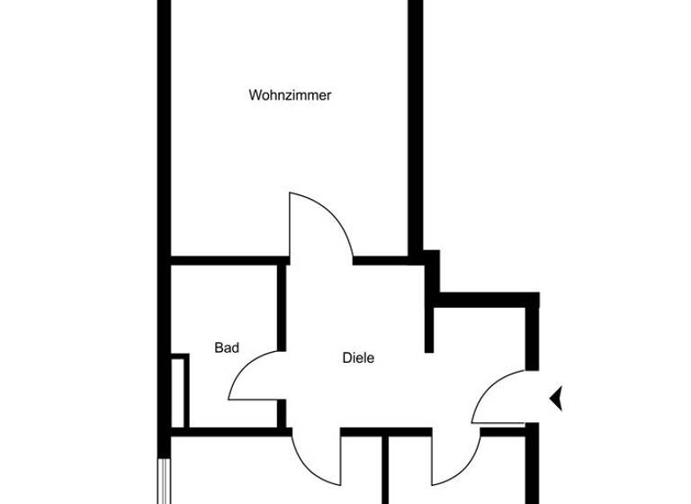 Wohnung zum Kauf 245.000 € 2 Zimmer 56 m² EG Lurup Hamburg 22549