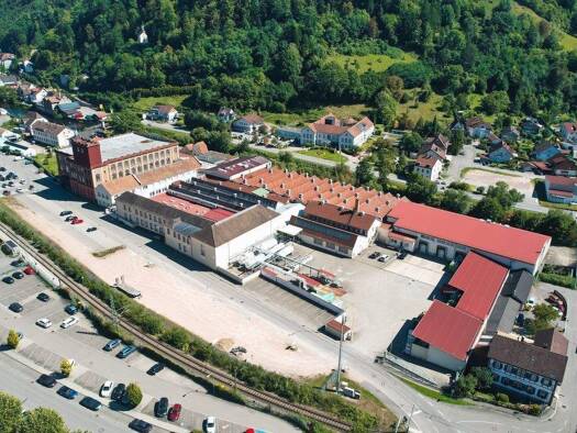 Produktionshalle zur Miete 400 m² Lagerfläche teilbar von 400 m² bis 1.500 m² Wiesenstraße 13 Zell Zell im Wiesental 79669