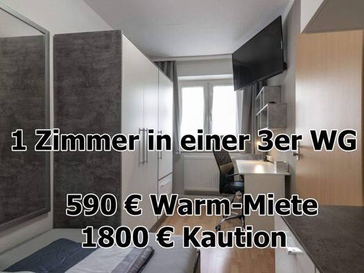 Wohnung zur Miete 440 € 1 Zimmer 15 m² frei ab 01.02.2026 Baumstr. 22 Innenstadt Pforzheim 75172