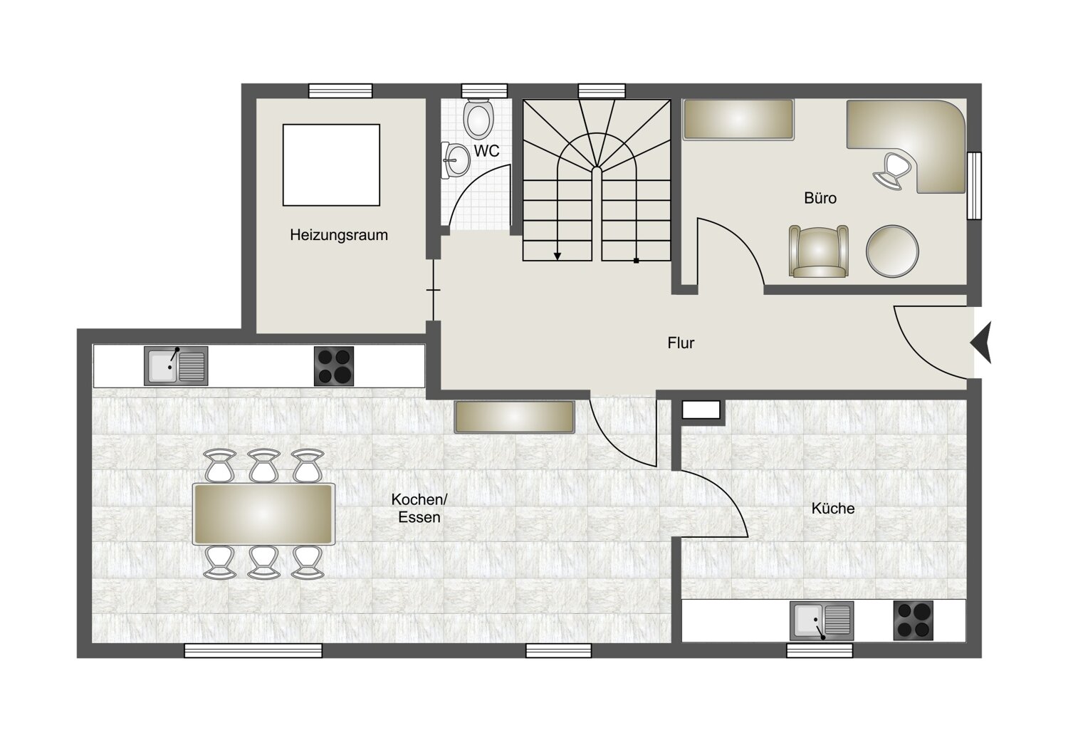 Doppelhaushälfte zum Kauf 575.000 € 6,5 Zimmer 187 m²<br/>Wohnfläche 250 m²<br/>Grundstück Denzingen Günzburg 89312