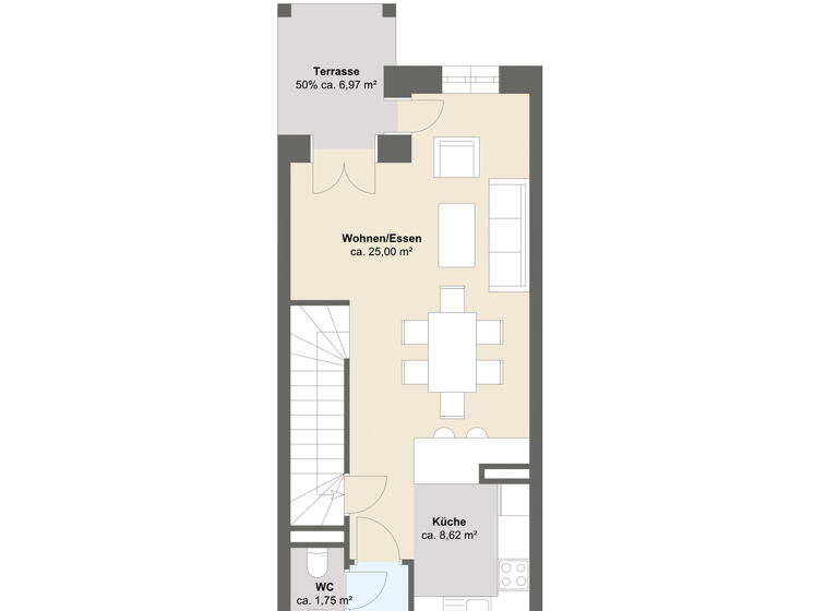 Haus zur Miete - Erstbezug 1.750 € 5 Zimmer 131,8 m² Bemerode Hannover 30539