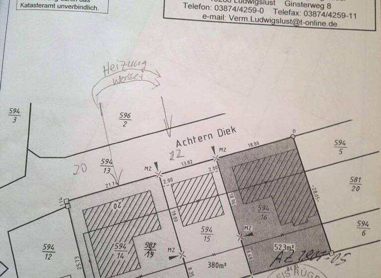 Einfamilienhaus zur Miete 1.300 € 2 Zimmer 61 m² 300 m² Grundstück Kloster, Hiddensee Vitte auf Hiddensee 18565