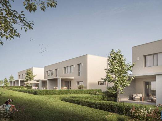 Reihenmittelhaus zur Miete - Erstbezug 1.131 € 4 Zimmer 113 m² 390 m² Grundstück Edwin-Pimiskern-Straße 21 - 39 Andorf 4770