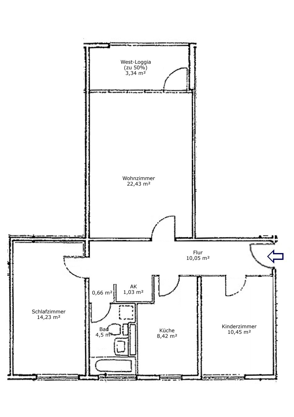 Wohnung zum Kauf 410.000 € 3 Zimmer 75,1 m²<br/>Wohnfläche 4.<br/>Geschoss ab sofort<br/>Verfügbarkeit Lewishamstr. 9 Charlottenburg Berlin 10629