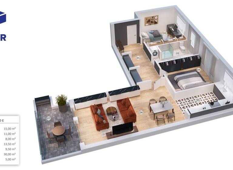 Wohnung zum Kauf - Erstbezug provisionsfrei 360.640 € 3 Zimmer 92 m² EG Adolf-Hennecke-Straße 2b Senftenberg 01968