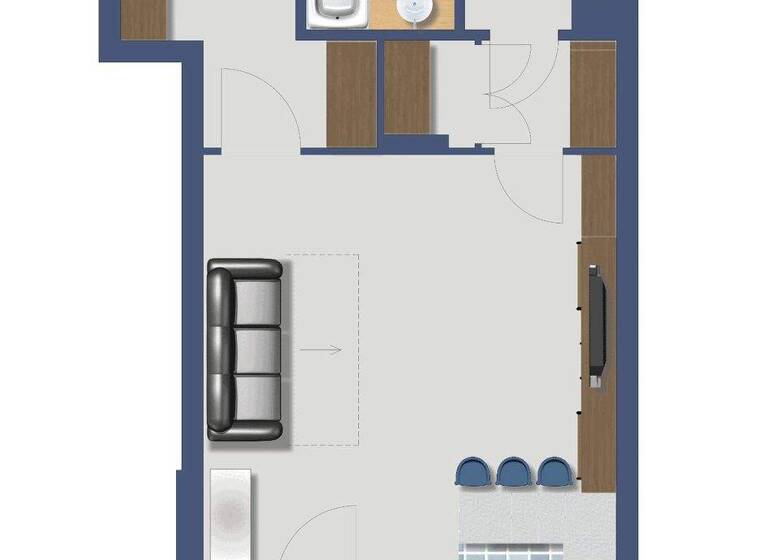 Wohnung zur Miete 990 € 1,5 Zimmer 45 m² 4. Geschoss Vogelherdstraße 6 St Johannis Nürnberg 90419