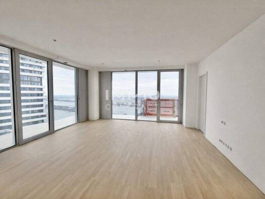 Wohnung zur Miete - Erstbezug 2.484 € 3 Zimmer 80,4 m² 35. Geschoss frei ab 01.11.2026 Wien 1220