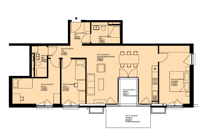 Terrassenwohnung zur Miete 1.890 € 4 Zimmer 105 m²<br/>Wohnfläche EG<br/>Geschoss Am Grünen Weg 8 Wahlbezirk 27 Bad Homburg vor der Höhe 61352