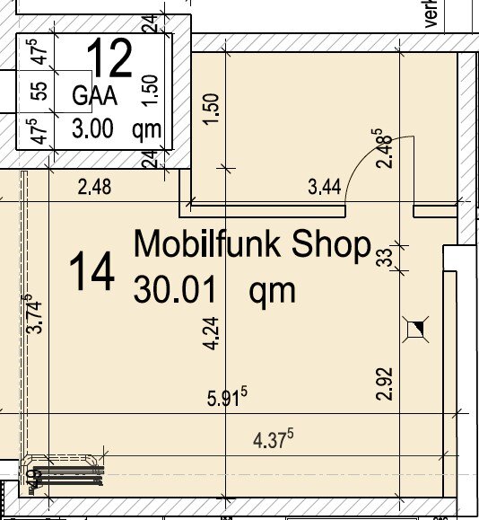 Immobilie zur Miete provisionsfrei 35 m²<br/>Fläche Rostocker Landweg 1b Ribnitz Ribnitz-Damgarten 18311