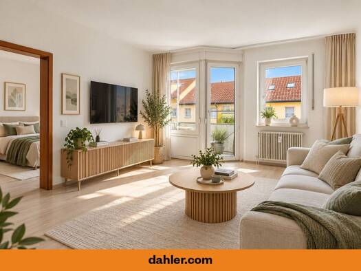 Wohnung zum Kauf 243.000 € 2 Zimmer 50,3 m² 3. Geschoss Darmstadt Darmstadt 64293