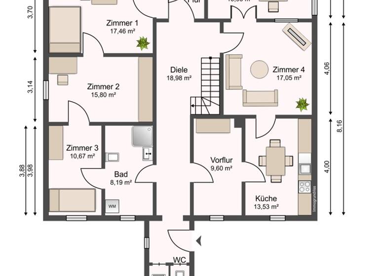Villa zum Kauf provisionsfrei 1.149.500 € 8 Zimmer 266 m² 1.563 m² Grundstück Graal-Müritz 18181