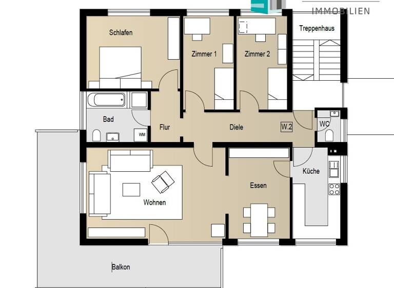 Wohnung zum Kauf provisionsfrei 379.000 € 4 Zimmer 115 m² Eschbach Stegen 79257