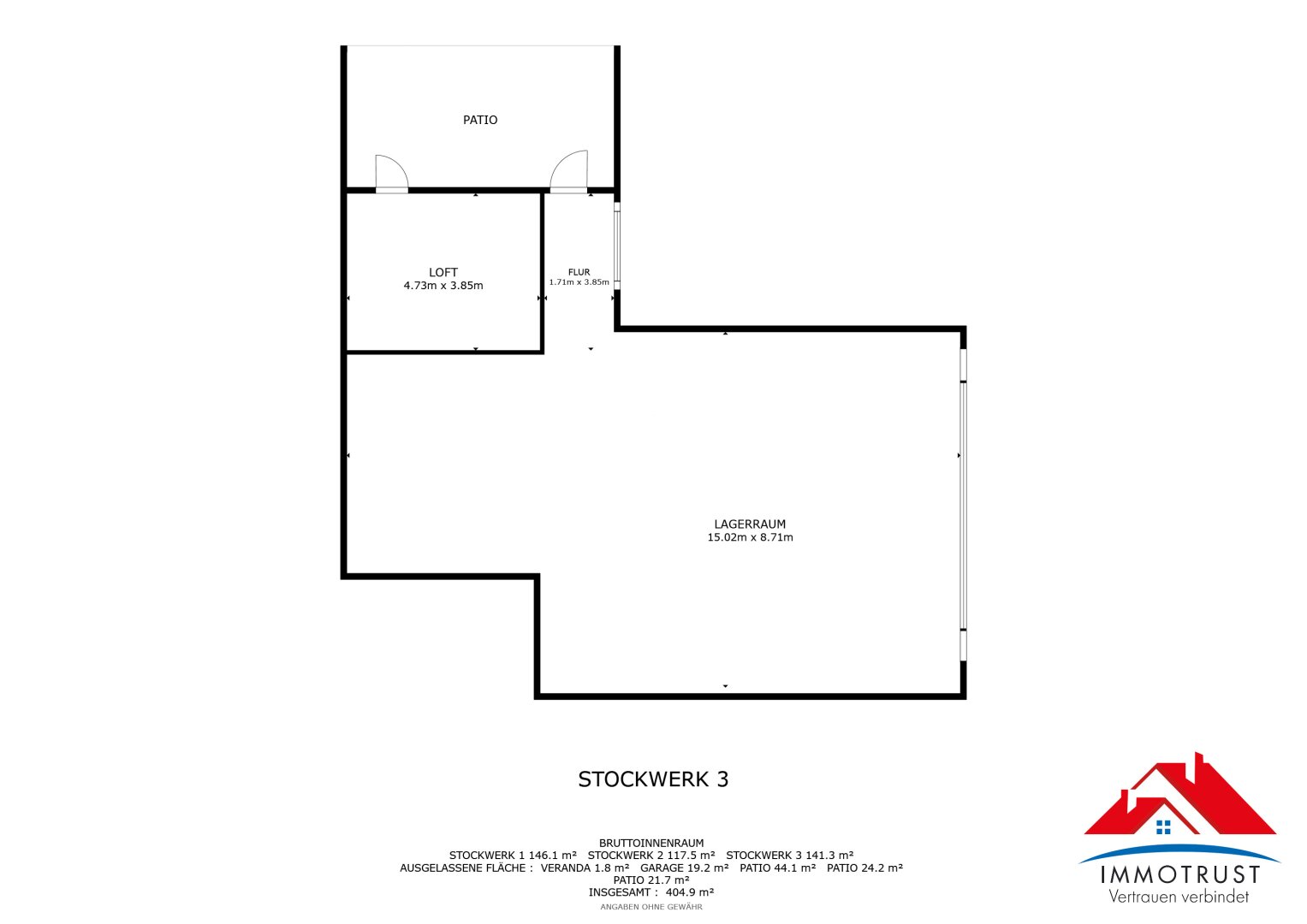 Einfamilienhaus zum Kauf 395.000 € 6,5 Zimmer 202,9 m²<br/>Wohnfläche 1.174 m²<br/>Grundstück St. Filippen 9064