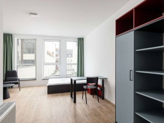 Wohnung zur Miete 415 € 1 Zimmer 20 m² 5. Geschoss Johannisgasse 26 Zentrum-Südost Mitte 04103