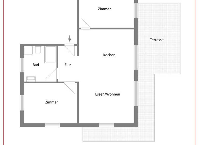 Terrassenwohnung zum Kauf 475.000 € 3 Zimmer 70 m² frei ab 16.06.2026 Bad Endorf 83093