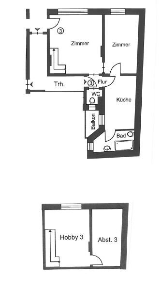 Wohnung zum Kauf 399.000 € 2 Zimmer 54 m²<br/>Wohnfläche EG<br/>Geschoss Ottensen Hamburg 22763