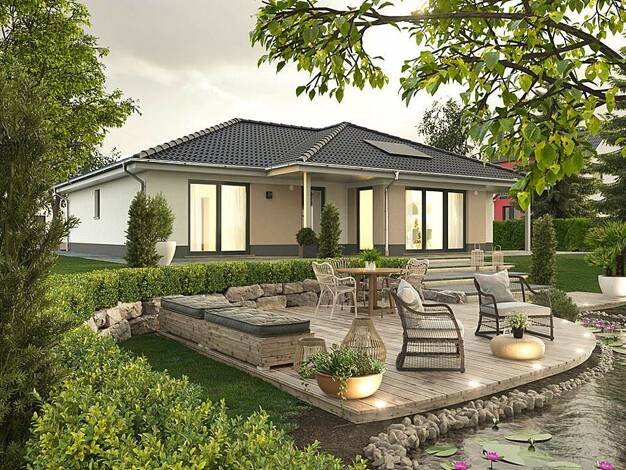 Bungalow zum Kauf 491.520 € 5 Zimmer 127,1 m² 700 m² Grundstück Schulstraße Wachau Wachau 01454